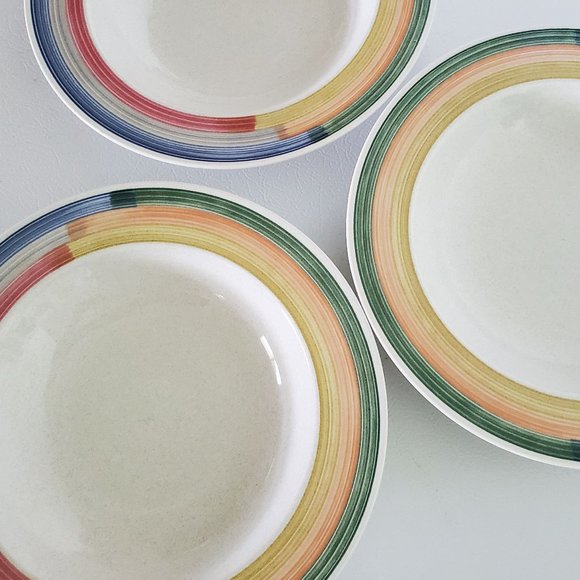 3 Mikasa Southwest Sunset Soup or Pasta Bowls - Picture 1 of 5